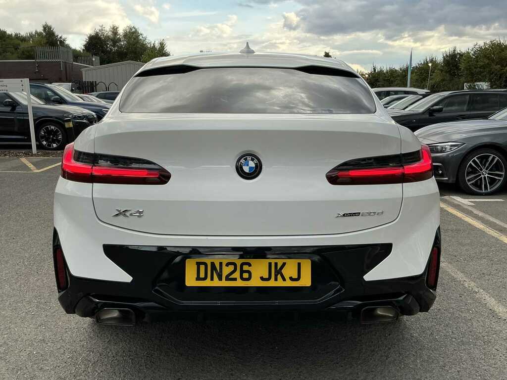 BMW X4 Xdrive20d Mht M Sport Step White #4