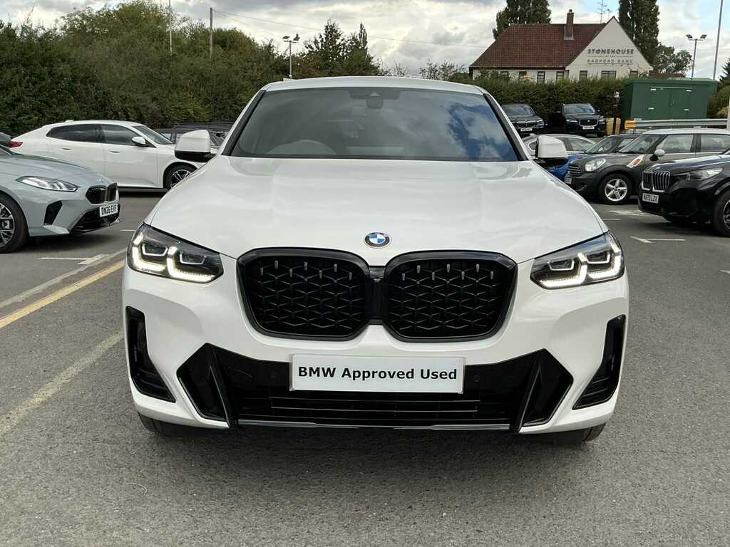 BMW X4 Xdrive20d Mht M Sport Step White #5