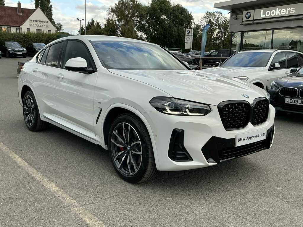 BMW X4 Xdrive20d Mht M Sport Step White