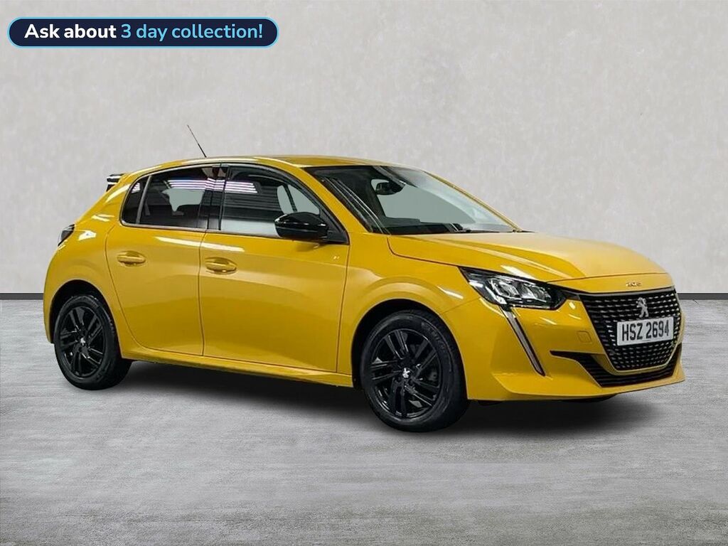 Peugeot 208 1.2 Puretech Allure Premium Hatchback Yellow