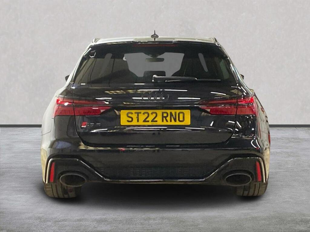Audi RS6 Estate Black #4