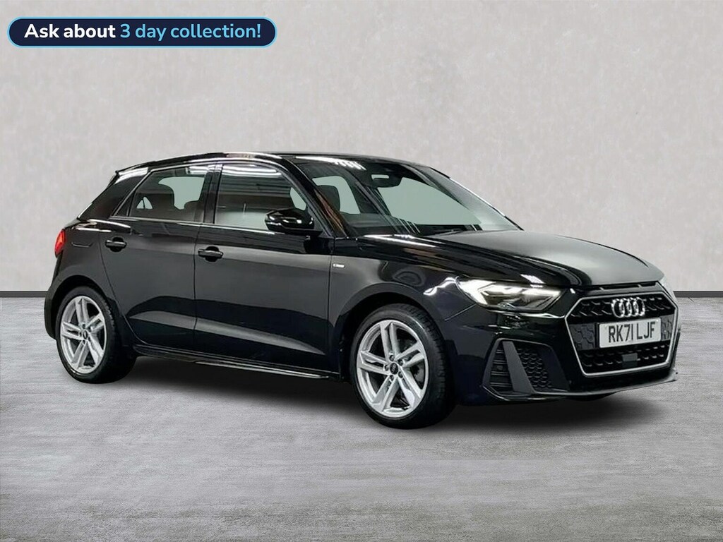 Audi A1 1.5 Tfsi 35 S Line Sportback S Tronic E Black