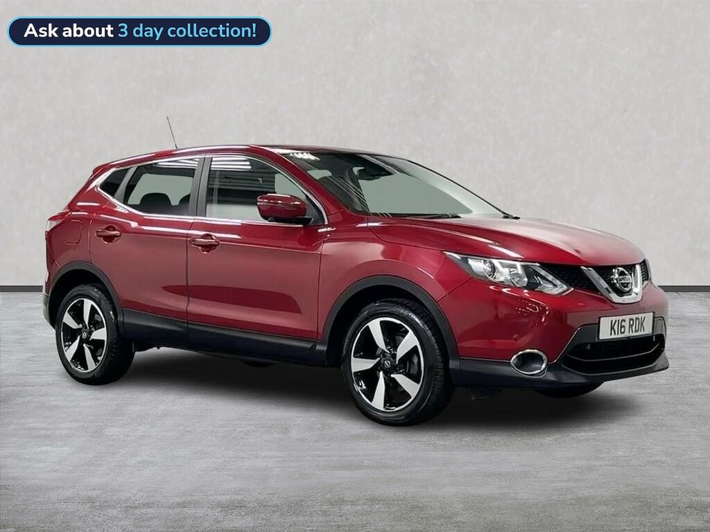Nissan Qashqai 1.5 Dci N-tec Suv 2Wd Euro 6 S Red