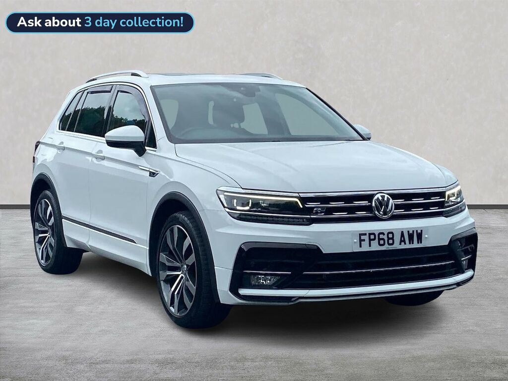 Volkswagen Tiguan Tiguan 2.0 Tdi 150 4Motion R-line Dsg Estate White