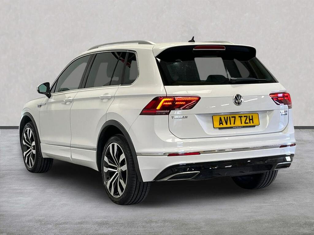 Volkswagen Tiguan 2.0 Bitdi Bluemotion Tech R-line Suv Ds White #2