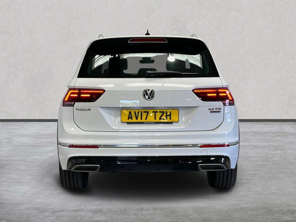 Volkswagen Tiguan 2.0 Bitdi Bluemotion Tech R-line Suv Ds White #4