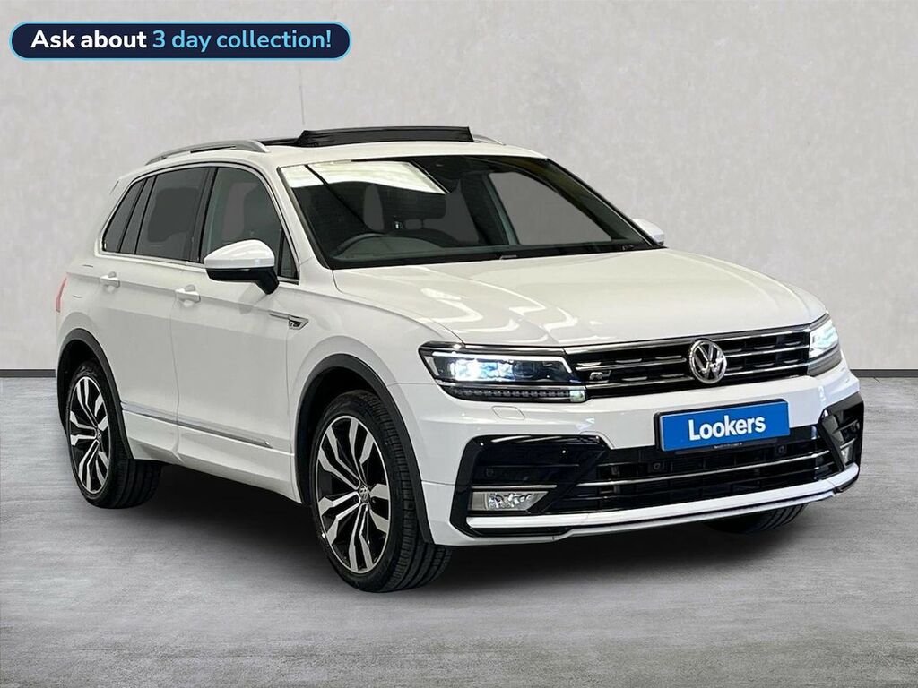 Volkswagen Tiguan 2.0 Bitdi Bluemotion Tech R-line Suv Ds White