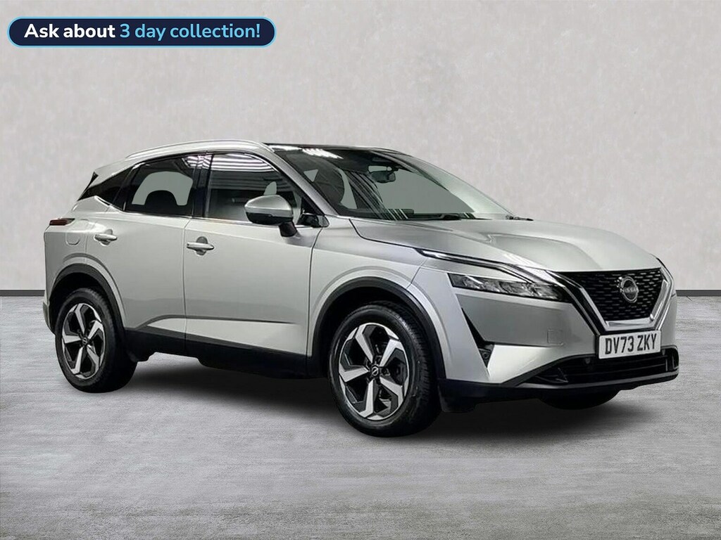 Nissan Qashqai 1.3 Dig-t Mhev N-connecta Suv Hybrid Ma Silver