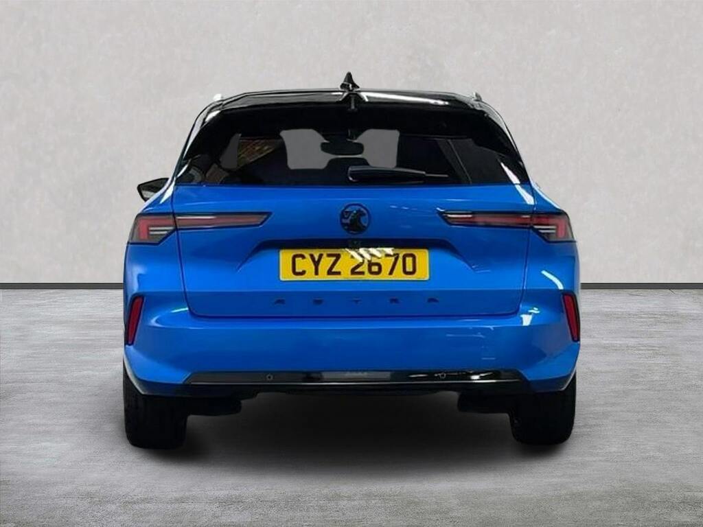 Vauxhall Astra 1.2 Turbo 130 Gs CYZ2670 Blue #4