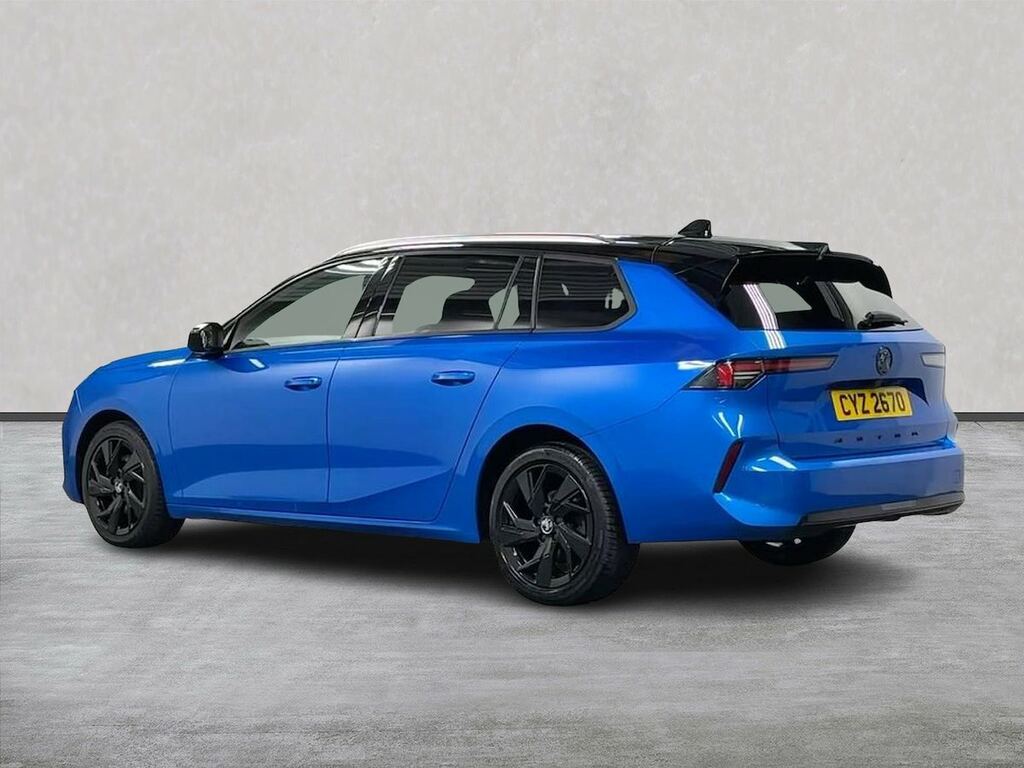 Vauxhall Astra 1.2 Turbo 130 Gs CYZ2670 Blue #2