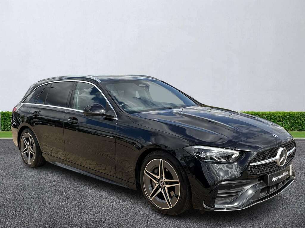 Mercedes-Benz C Class C200 Amg Line 9G-tronic Black