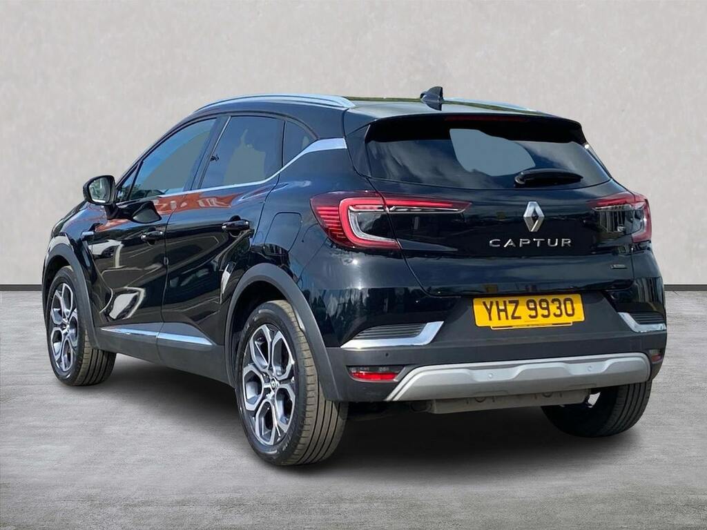 Renault Captur 1.6 E-tech 9.8Kwh Techno Suv Plug-in Hy YHZ9930 Black #2