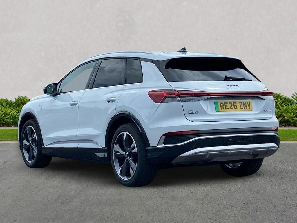 Audi Q4 E Tron 150Kw 40 63Kwh S Line Leathertech Pack RE26ZNV White #2