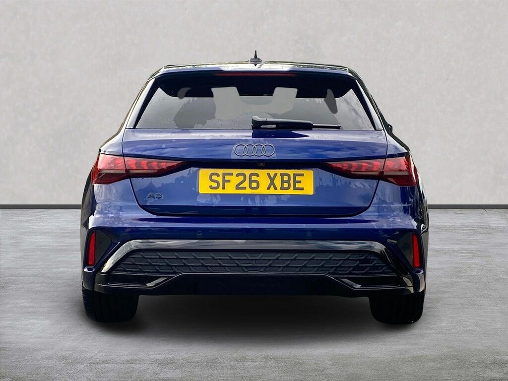 Audi A3 2.0 Tdi 150 Black Edition S Tronic Tech Pack SF26XBE Blue #4