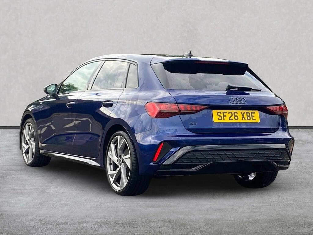Audi A3 2.0 Tdi 150 Black Edition S Tronic Tech Pack SF26XBE Blue #2