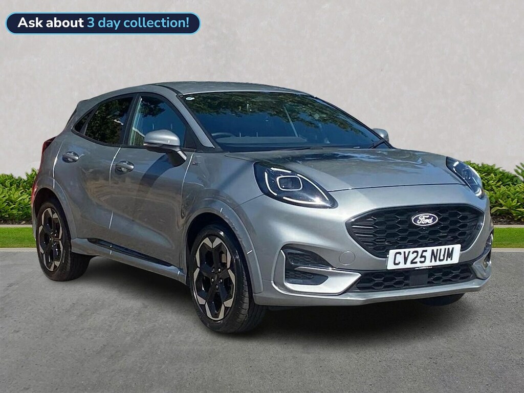Ford Puma 1.0T Ecoboost Mhev St-line X Suv Hybrid Silver