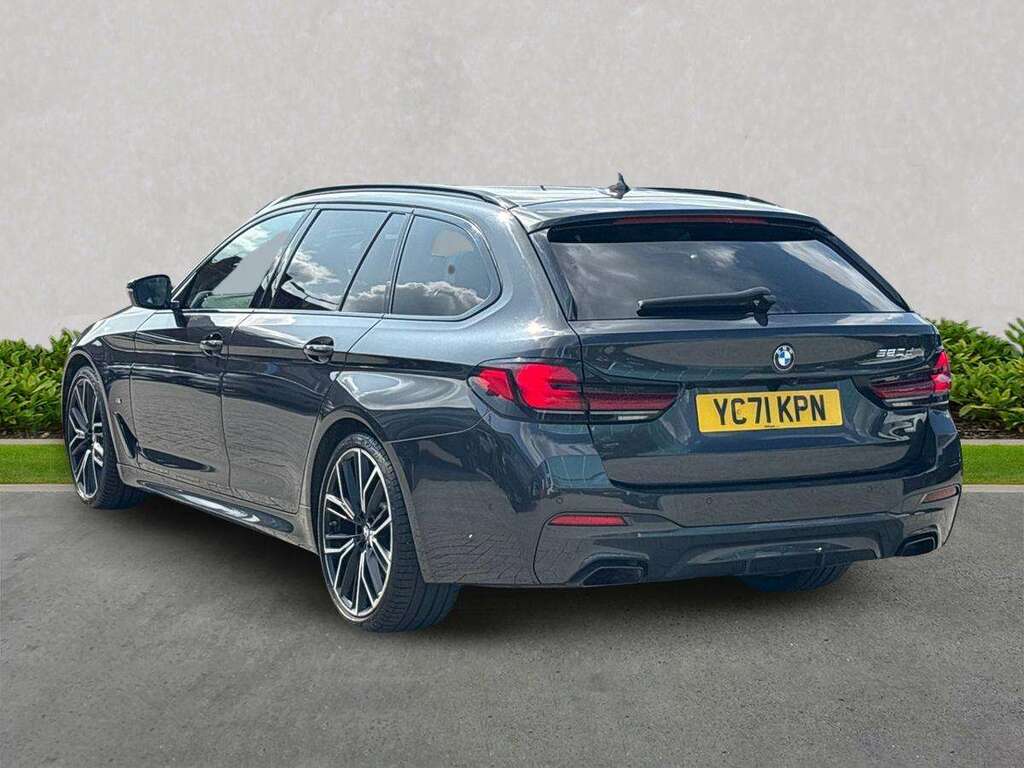 BMW 5 Series 520D Mht M Sport Step YC71KPN Grey #2