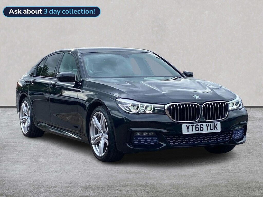BMW 7 Series 730D Xdrive M Sport Black