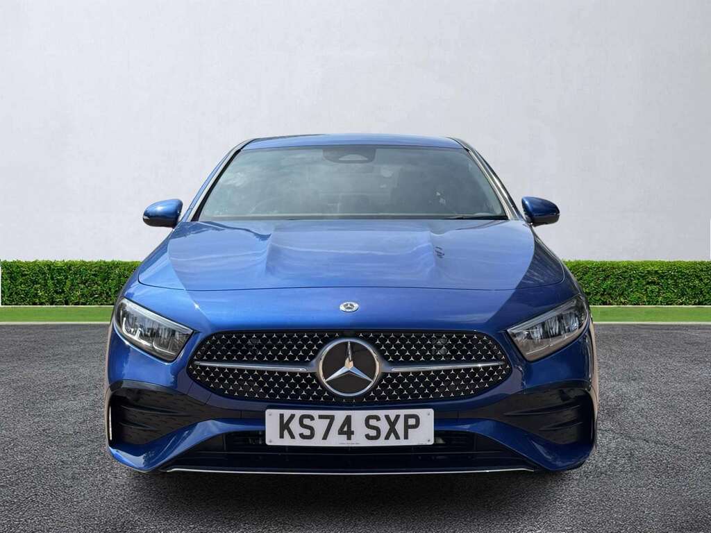 Mercedes-Benz A Class A200 Amg Line Executive KS74SXP Blue #2
