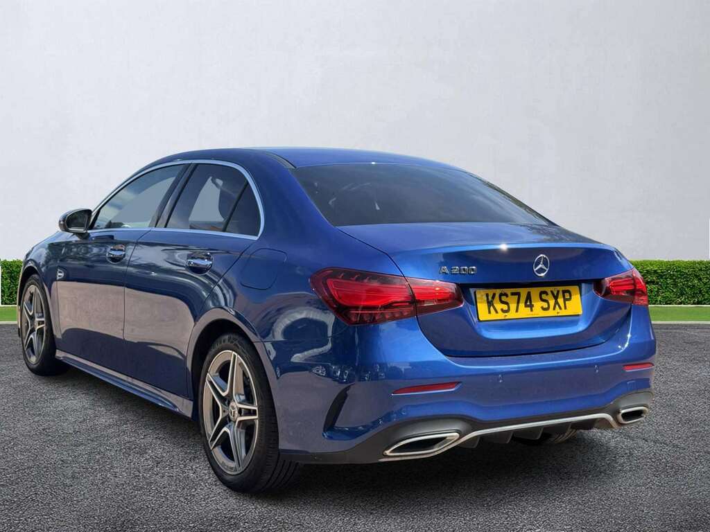 Mercedes-Benz A Class A200 Amg Line Executive KS74SXP Blue #5