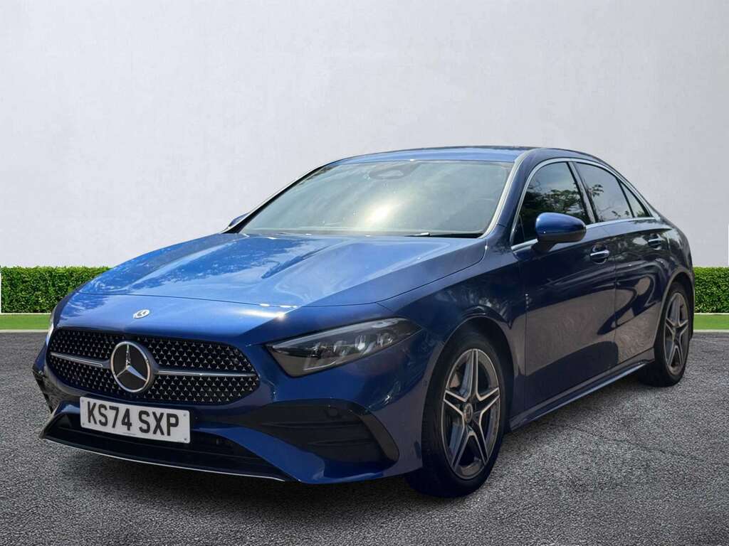 Mercedes-Benz A Class A200 Amg Line Executive KS74SXP Blue #3