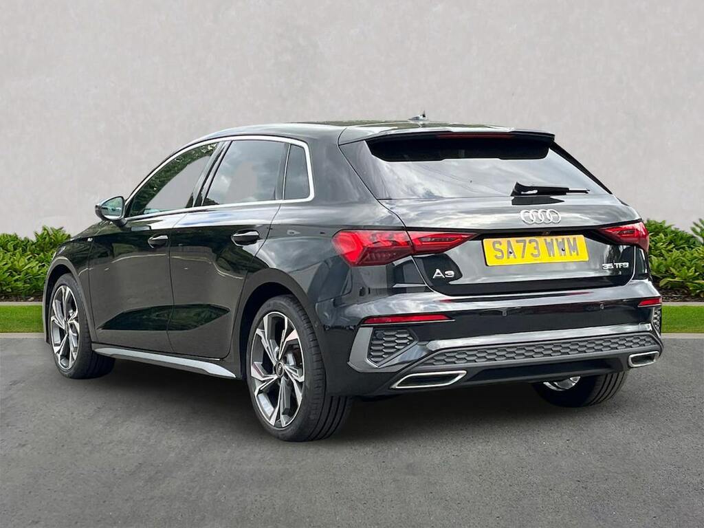 Audi A3 35 Tfsi S Line S Tronic Tech Pack SA73WWM Black #2