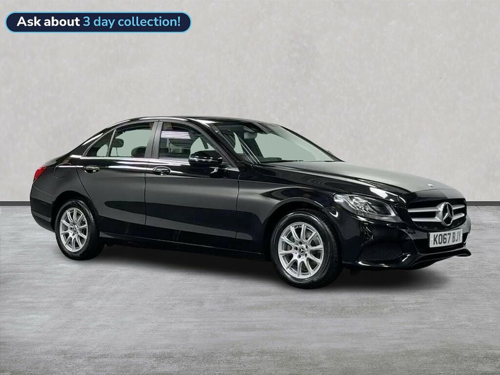 Mercedes-Benz C Class C200 Se KO67BJY Black