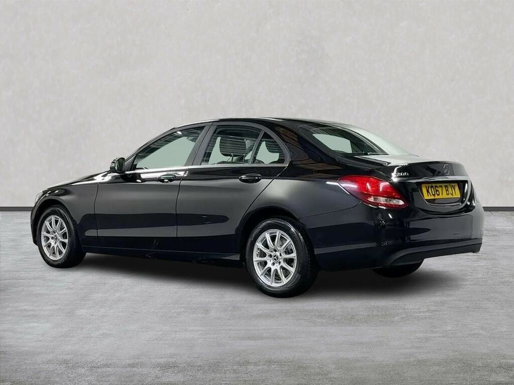 Mercedes-Benz C Class C200 Se KO67BJY Black #2