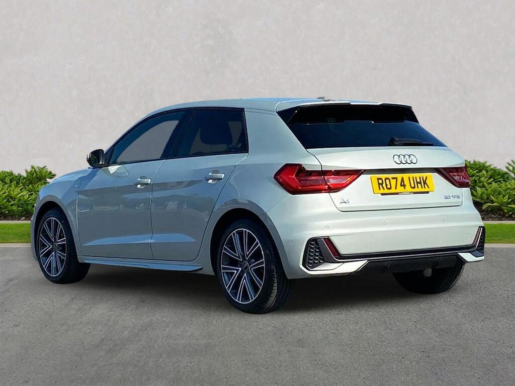 Audi A1 30 Tfsi 110 S Line Tech Pack RO74UHK Silver #2