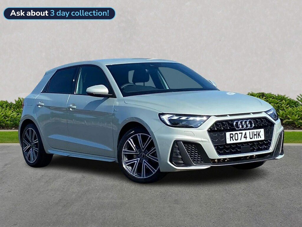 Audi A1 30 Tfsi 110 S Line Tech Pack RO74UHK Silver