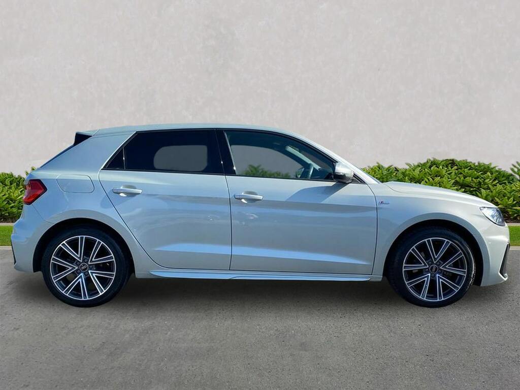Audi A1 30 Tfsi 110 S Line Tech Pack RO74UHK Silver #3