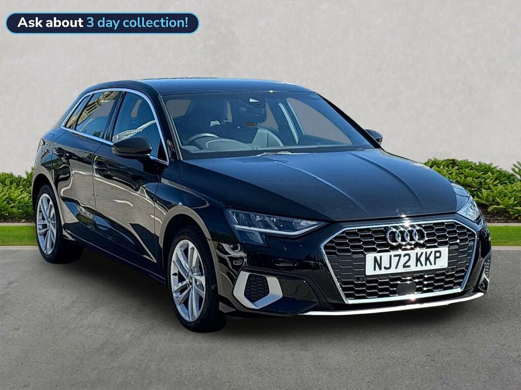 Audi A3 35 Tfsi Sport NJ72KKP Black