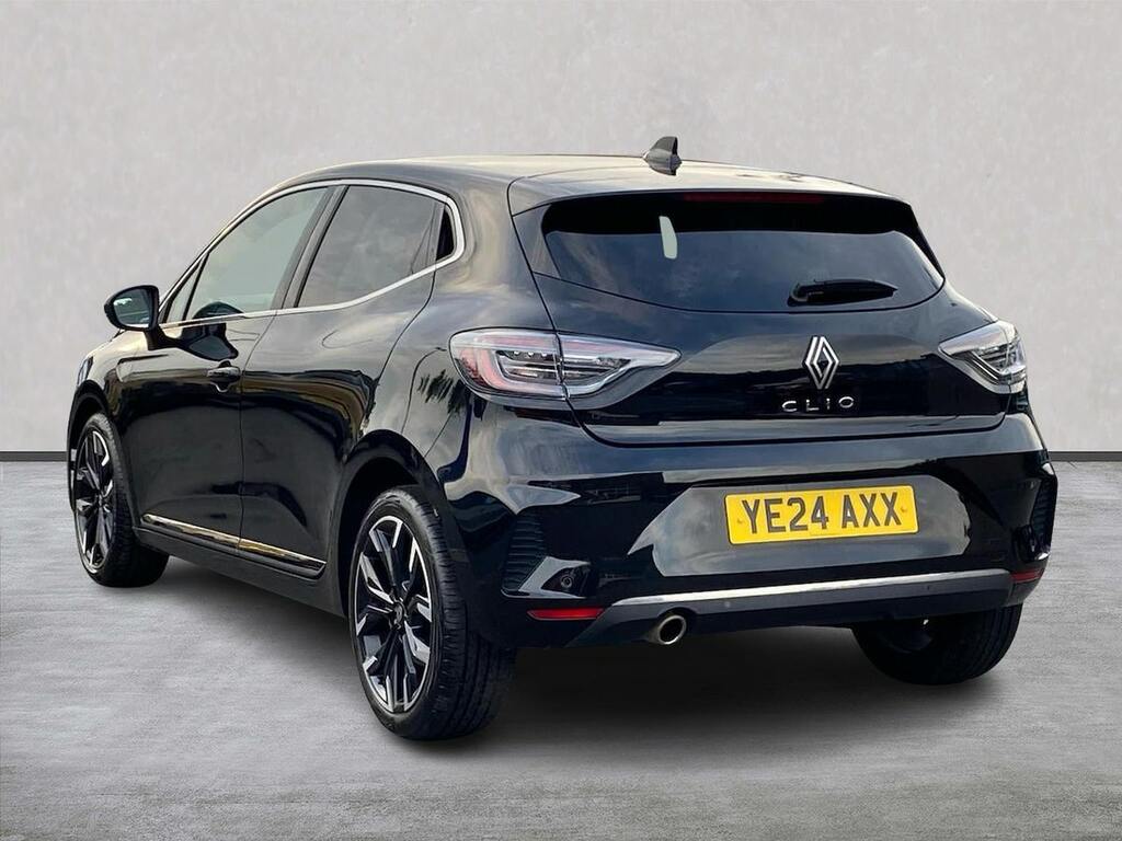 Renault Clio 1.0 Tce Techno Hatchback Euro 6 YE24AXX Black #2