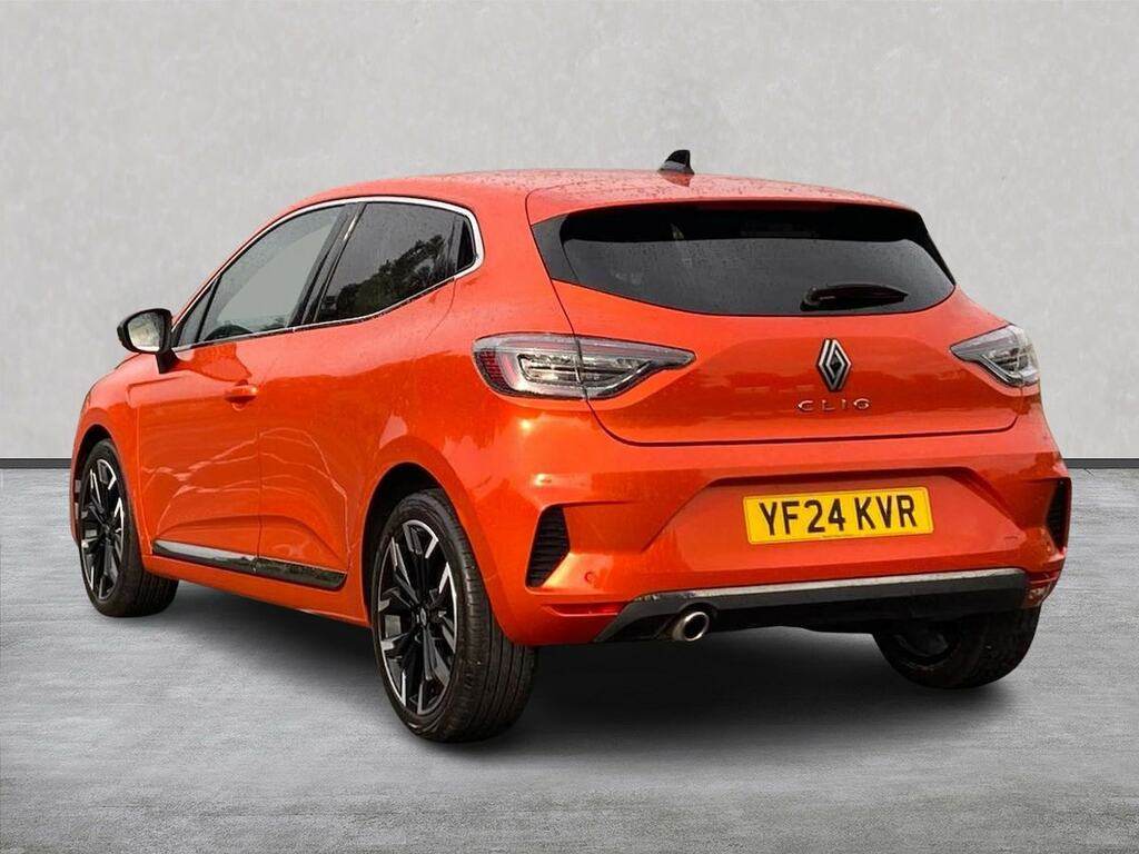 Renault Clio 1.0 Tce Techno Hatchback Euro 6 YF24KVR Orange #2