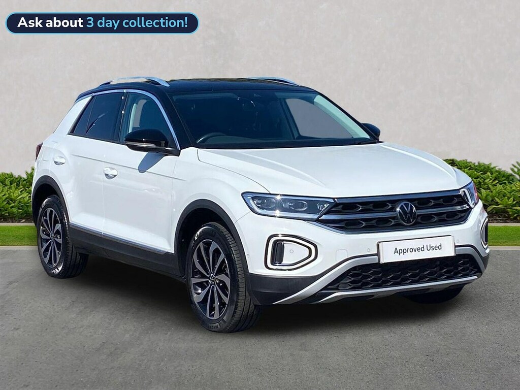 Volkswagen T-Roc 1.5 Tsi Style Suv Euro 6 Ss White