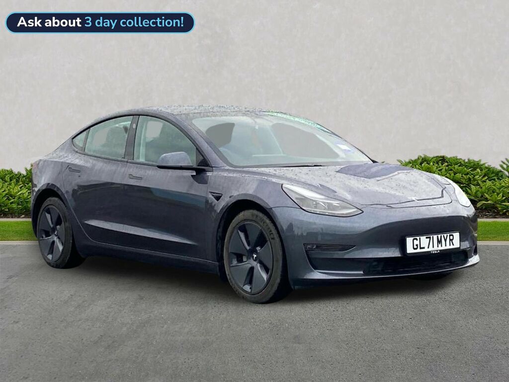 Tesla Model 3 Dual Motor Long Range Saloon 4 GL71MYR Grey