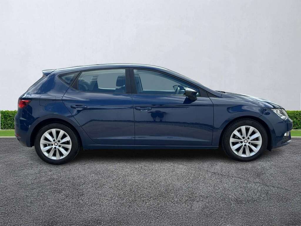 Seat Leon 1.0 Tsi Ecomotive Se Technology Dsg Blue #3