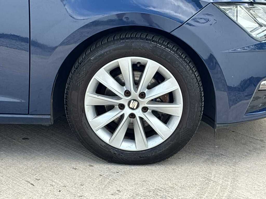 Seat Leon 1.0 Tsi Ecomotive Se Technology Dsg Blue #6