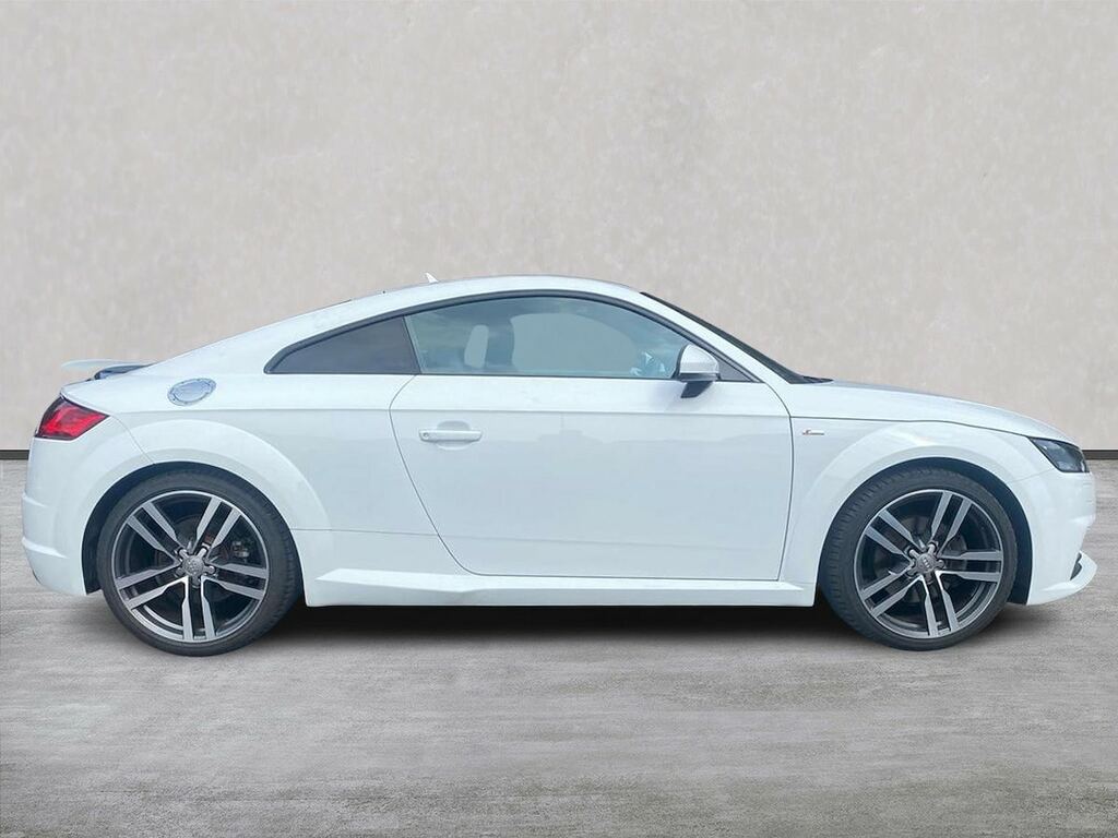 Audi TT 2.0 Tfsi S Line Coupe S Tronic Quattro White #3
