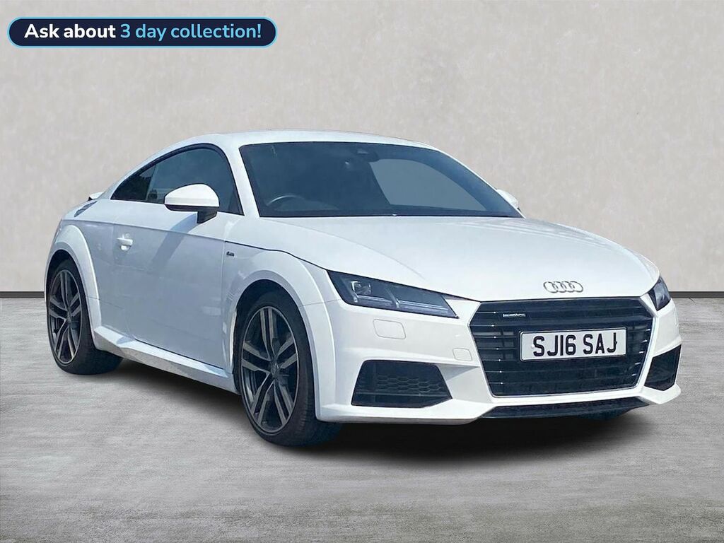Audi TT 2.0 Tfsi S Line Coupe S Tronic Quattro White