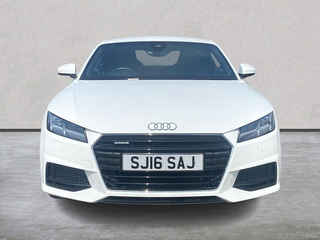 Audi TT 2.0 Tfsi S Line Coupe S Tronic Quattro White #5