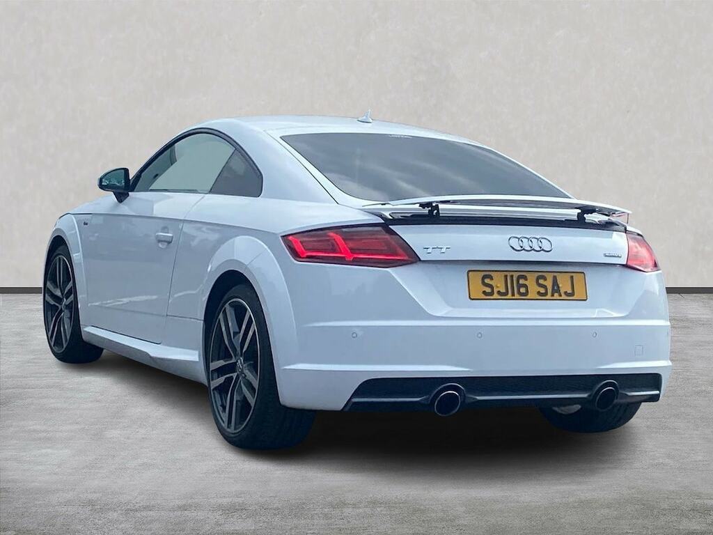 Audi TT 2.0 Tfsi S Line Coupe S Tronic Quattro White #2