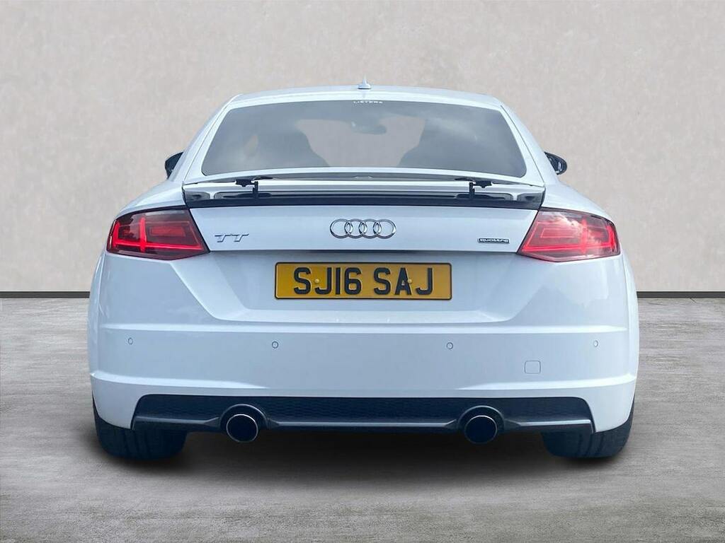 Audi TT 2.0 Tfsi S Line Coupe S Tronic Quattro White #4