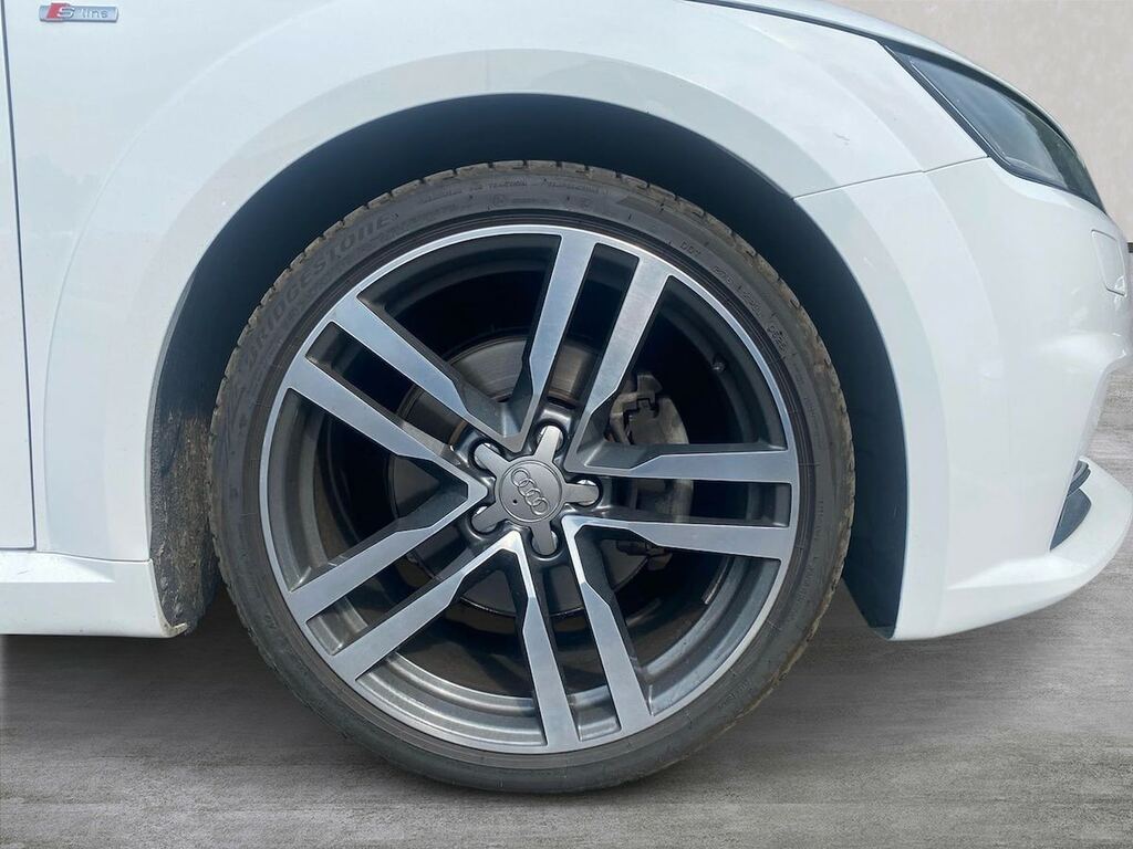 Audi TT 2.0 Tfsi S Line Coupe S Tronic Quattro White #6