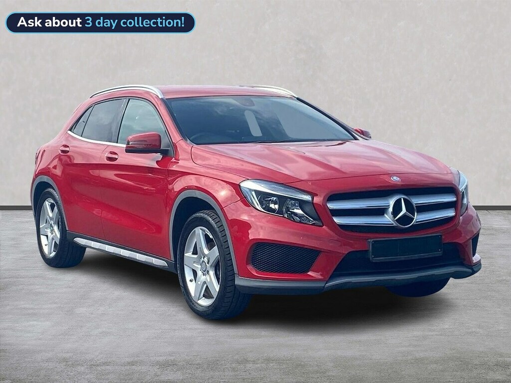 Mercedes-Benz GLA Class Mercedes-benz Gla200 Amg Line Cdi Red