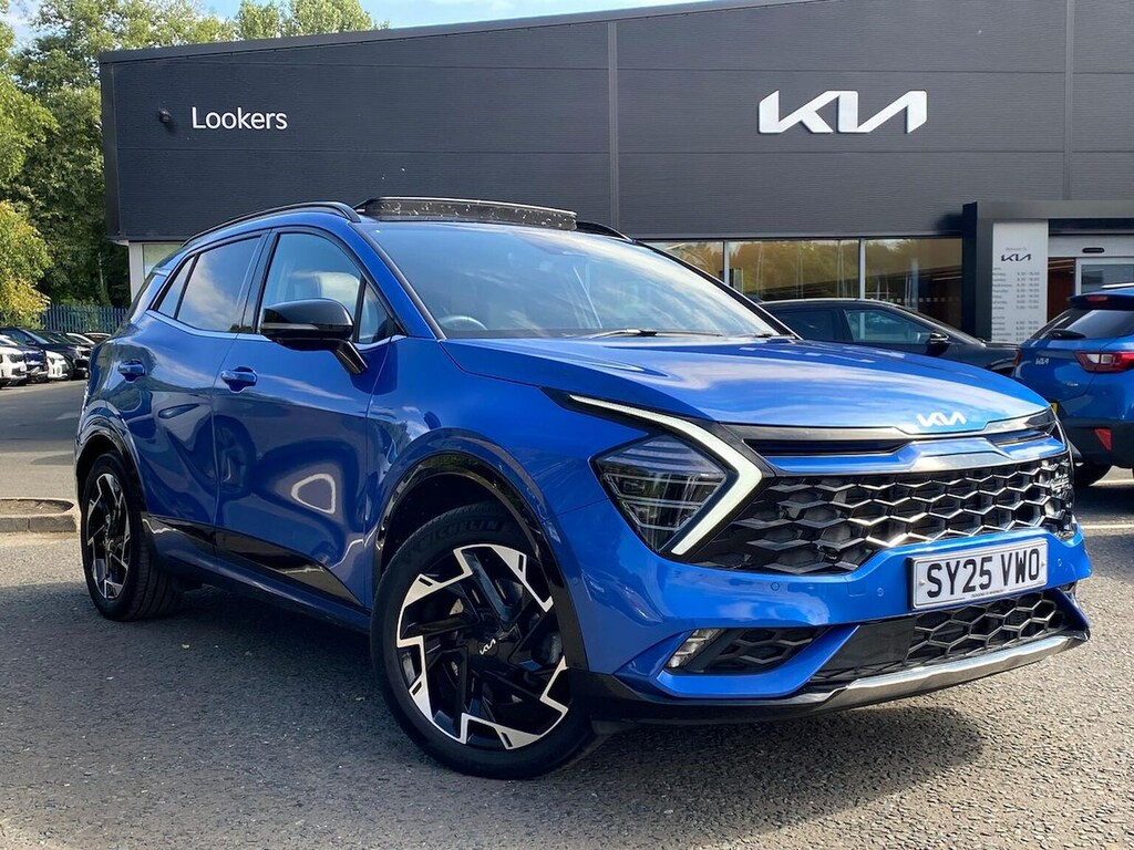 Kia Sportage 1.6T Gdi 241 Phev Gt-line S Awd Blue