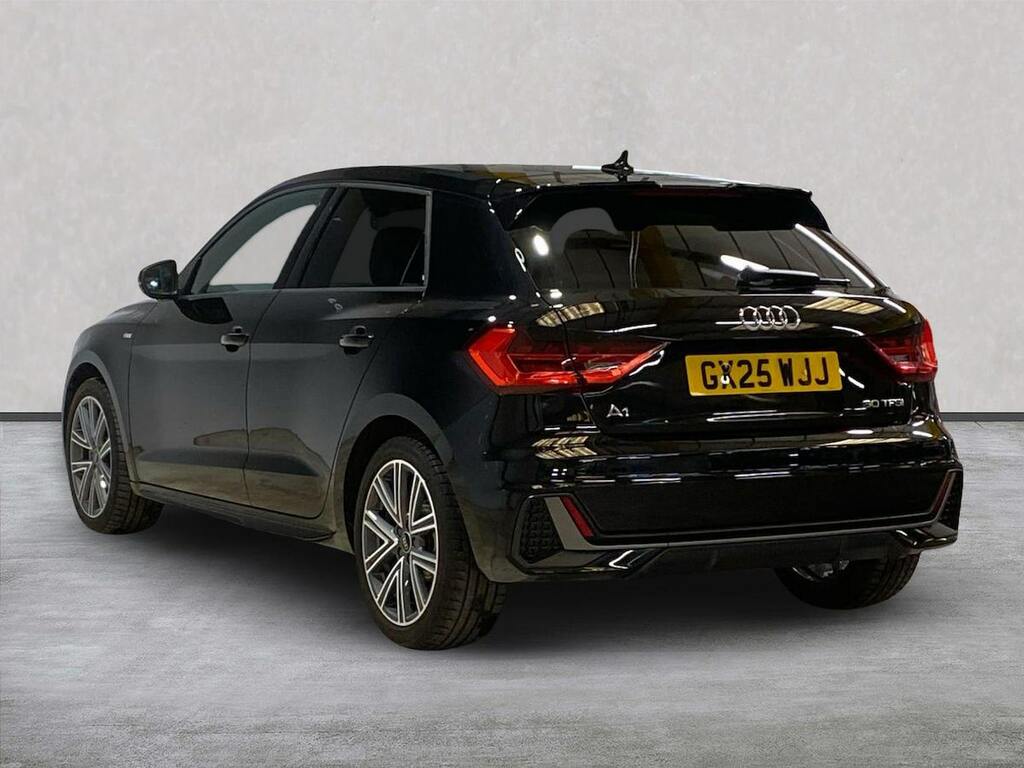 Audi A1 30 Tfsi S Line GX25WJJ Black #2