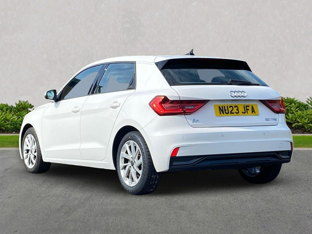 Audi A1 30 Tfsi 110 Sport NU23JFA White #2