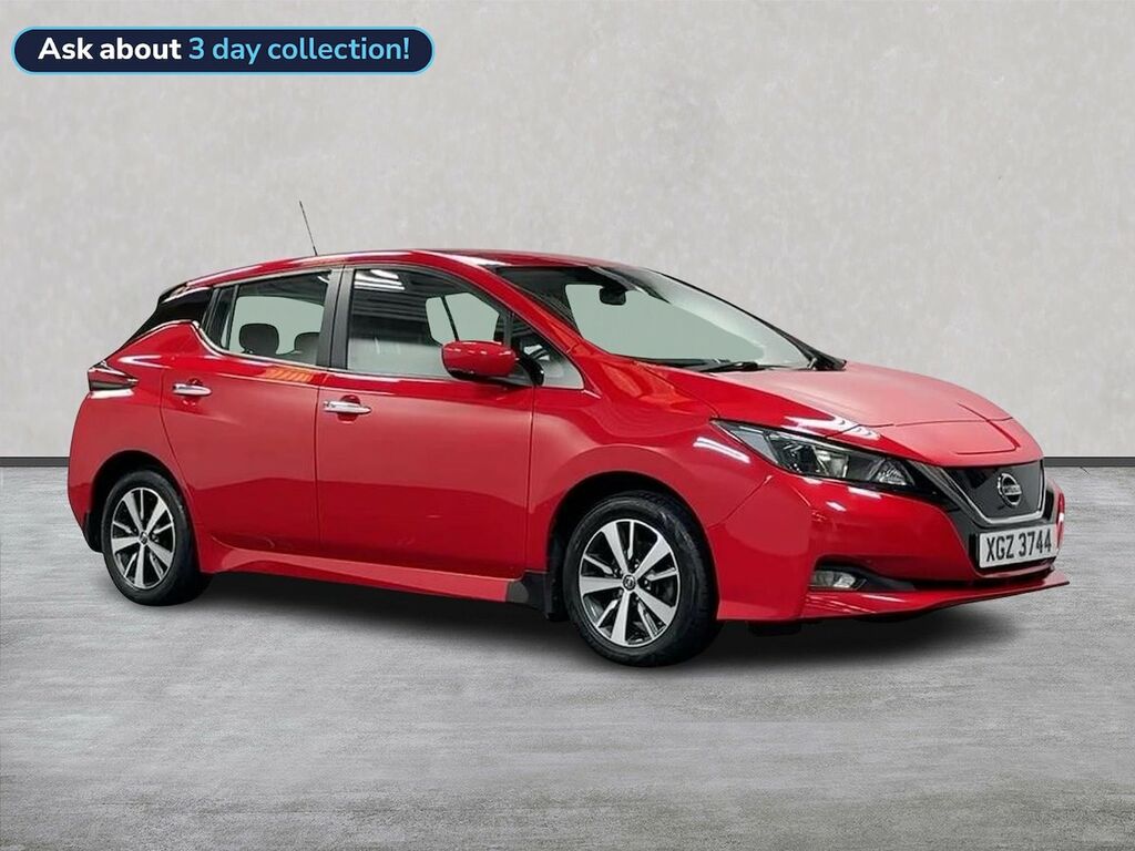 Nissan Leaf 40Kwh Acenta Hatchback 150 Ps Red