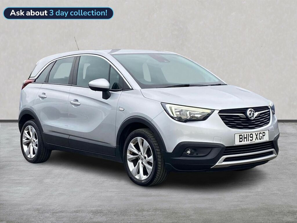 Vauxhall Crossland X 1.2 Turbo Gpf Tech Line Nav Suv Silver